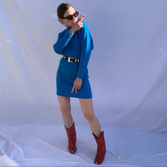 A.L.C Cowl Neck Mini Dress - Picture 3 of 16